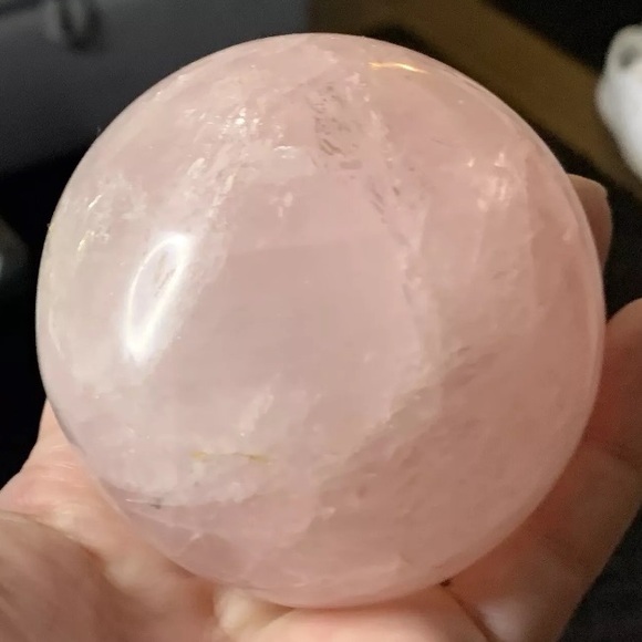 BOGO1/2 Natural Rose Quartz Crystal
Gemstone Healing Stone
Sphere Ball Self Love - Picture 7 of 17